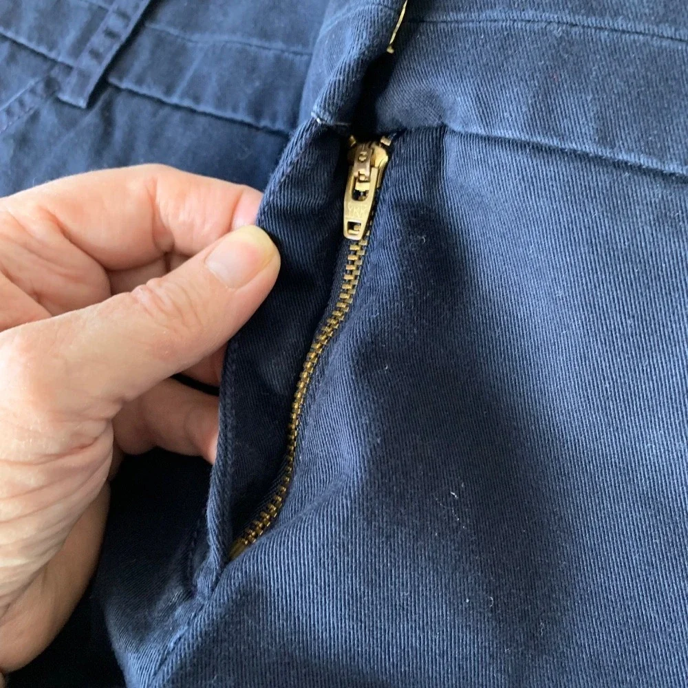 J. Crew navy cotton‎ Chino 4